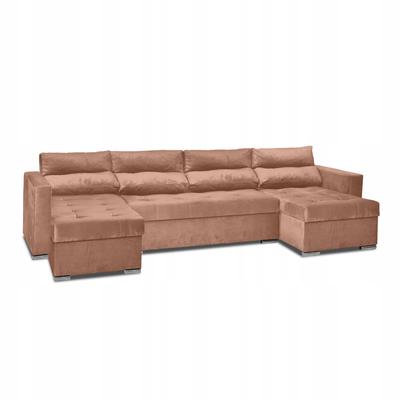 Varius BIG Corner Sofa Bed with Sleeping Containers Family Furniture Beige
