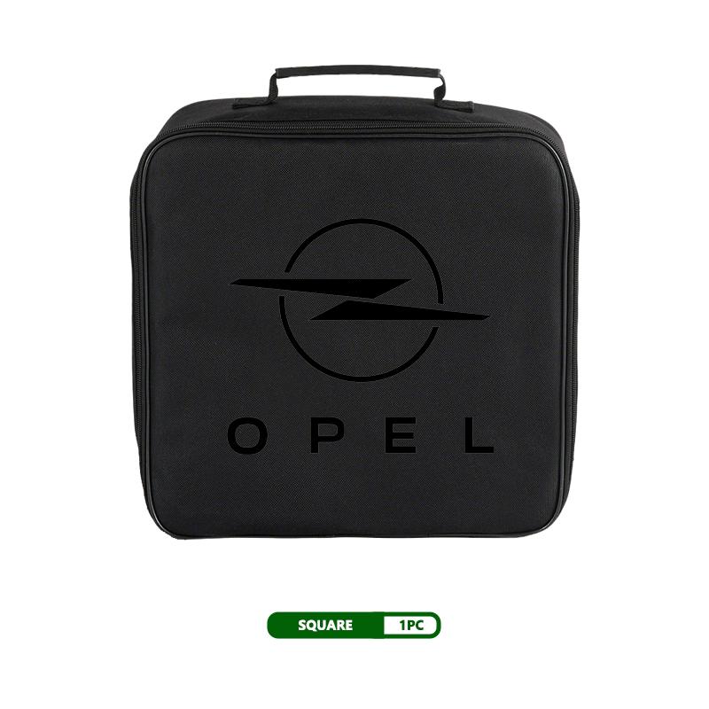 For Opel EV Car Charging Cable Storage Bag Waterproof Rechargeable Gun Organizer ADAM ASTRA J K CORSA E INSIGNIA MOKKA VIVA