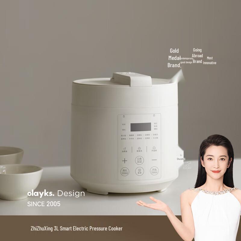 Olayks 3L Smart Electric Pressure Cooker CN plug (adapter included)