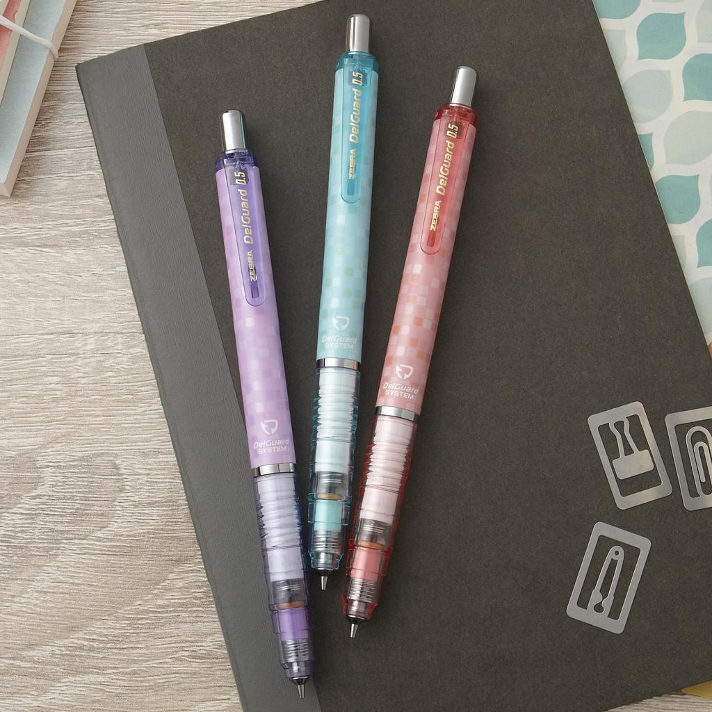 Zebra Mechanical Pencil DelGuard Square Pink 0.5 P-MA85-SQP