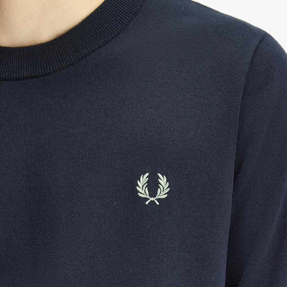 FRED PERRY [Sharp] Cotton Knit T-Shirt - Navy Afpm2612322-608