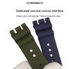 For Tissot Racing Series T115 Silicone Stainless Steel Buckle T115.417 Watch Band Men's Watch Accessories 22mm Waterproof Strap