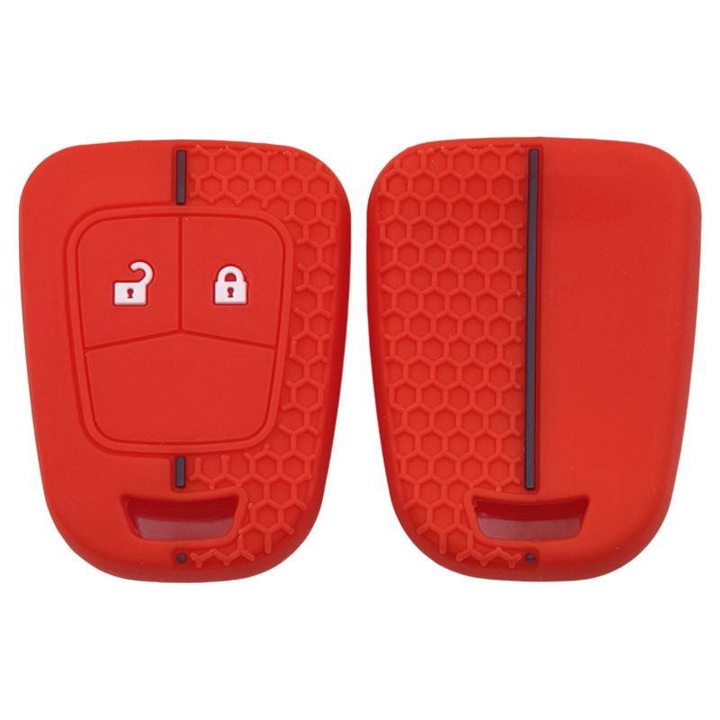 Soft Silicone Textured Cover for Chevrolet Aveo/Cruze 2-Button Remote Key