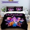 3Pcs Huntrax Future Fashion Icons Bedding Set Soft Fabric Duvet Cover Pillowcases Home Christmas Xmas Halloween Gift 1 Duvet Cover 2 Pillowcase L1253