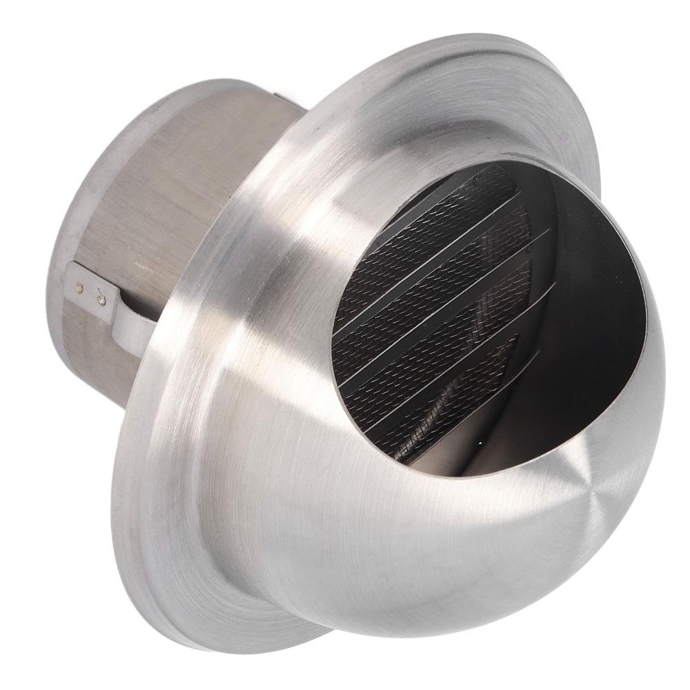 Round Wall Vent Cover Decorative External Extractor Vent Durable Air Vent Garage Ventilation