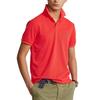 Polo Ralph Lauren SS22 Solid Color Simple Short Sleeve Polo Shirt Men tops Red 710680784-269