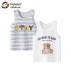 Yingbolun Boys' Pure Cotton Summer Undershirt Vest