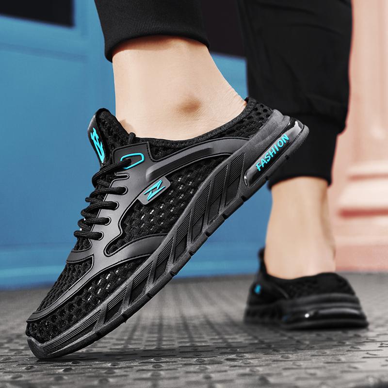 Fashion CYYTL Mens Slippers Casual Outdoor Summer Shoes Breathable Sneakers Walking Hiking Luxury Designer Fashion Loafers House Slides