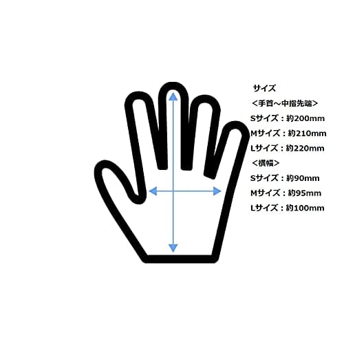 Pearl Rock Grip III Drummer's Gloves, Size Small, Black, RG-3SN