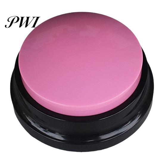 Sound Buzzer Bite Resistant Relieve Boredom Button Entertain Interactions Dog Voice Recorder Pet Recordable Talking Supplies Box