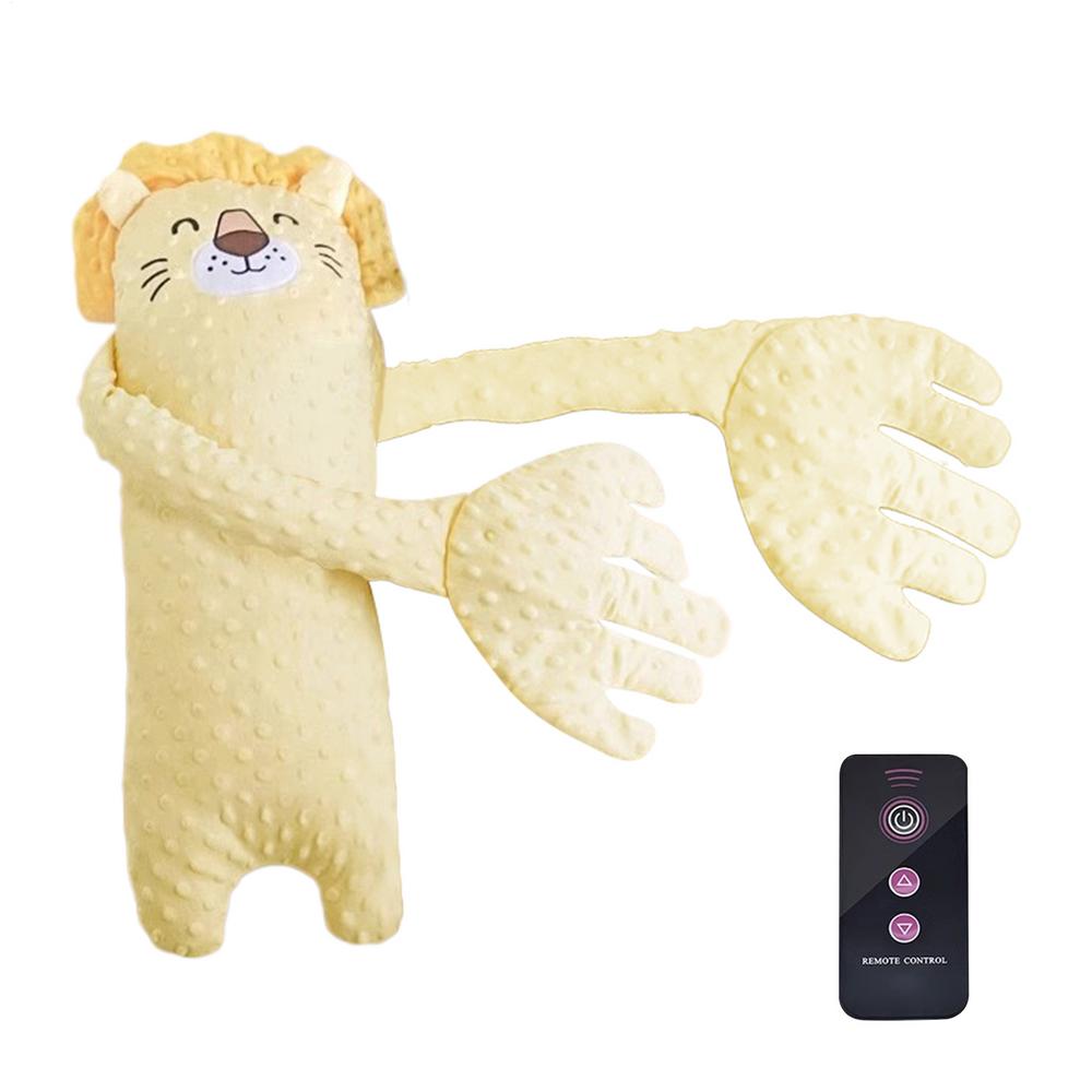 

Toddler Patter for Sleep Soothing Palm Sleep Pad Baby Sleep Aid Companion Anti-Startle Sleep Pillow Soothing Hand Pillow Toys львиный