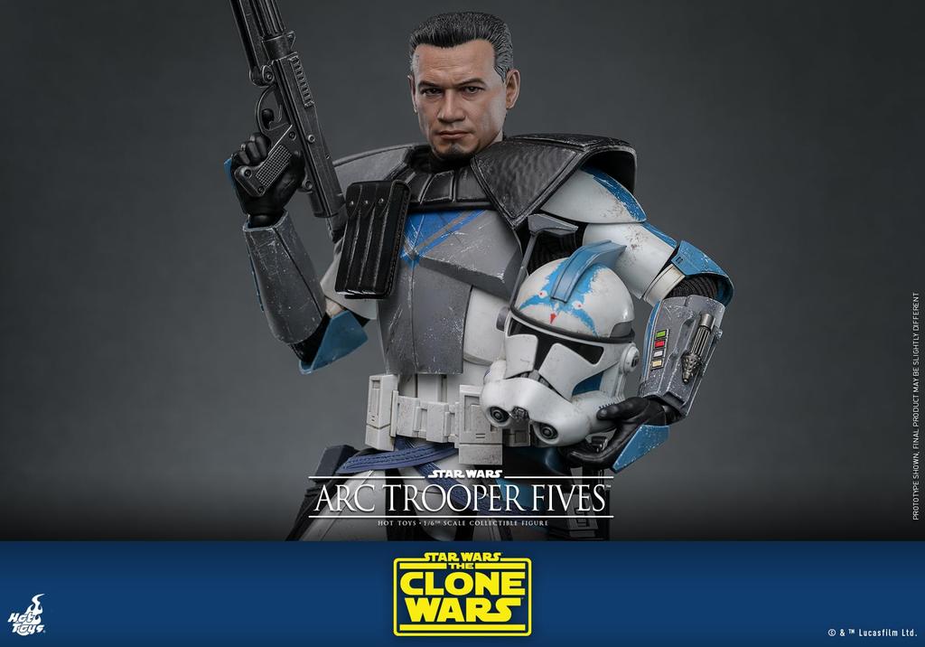 TV Masterpiece Star The Clone Wars ARC Scale Figure Wars Trooper/Fives 1/6