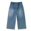 Girl's Embroidered Butterfly Straight-Leg Jeans