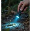 3W 365nm UV Flashlight - USB Rechargeable Black Light, Used for Pet Urine, Cat Ringworm, Mineral and Scorpion Detection (SV57)