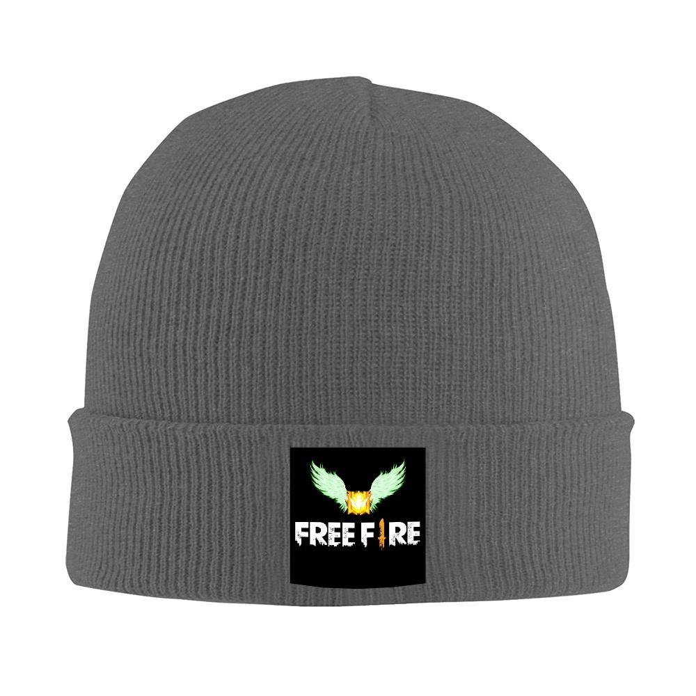 pc Free Fire Game Lover Beanie Hats Bonnet Hats Unisex Women Cute Hippie Knit Hat Spring Design Head Wrap Caps