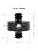 1/4" 3/8" Camera Adapter Tripod Screw Adapter for DSLR Camera Tripod Shoulder Rig Lighting Equipment GoPro Hero 12 11 Osmo Mount