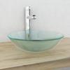 Day and Night - Day and Night Tempered Glass Washbasin 42 Cm Frosted