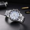 Men's Watch Men's Watch Steel Belt Casual Business Large Dial Quartz Watch Watch