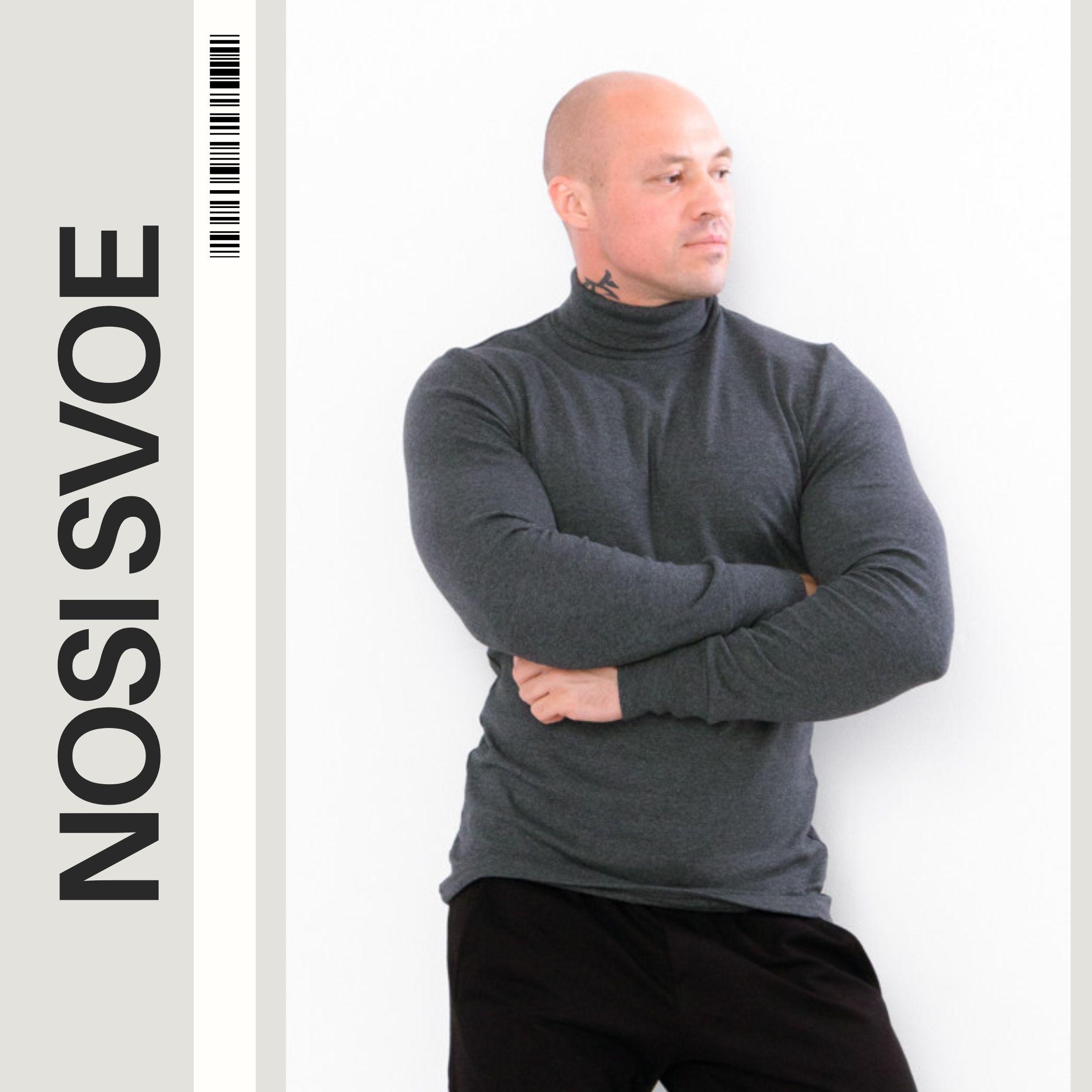 

Men’s Turtleneck – Elegant & Warm Design, Demi-season, 8095-064 HC S чорний