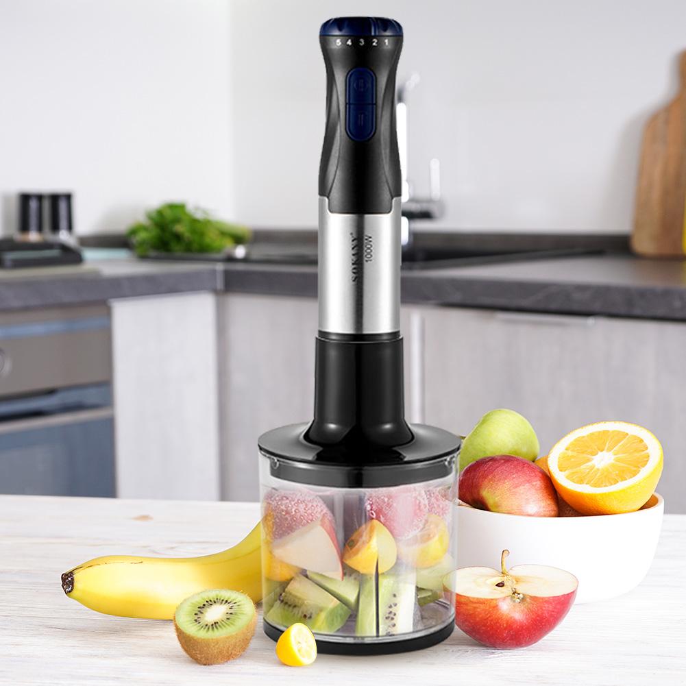 

4-in-1 Handheld Electric Blender Rechargeable Handheld Electric Food Mixer Small Food Chopper for Lattes Cappuccino Matcha Egg China Mainland