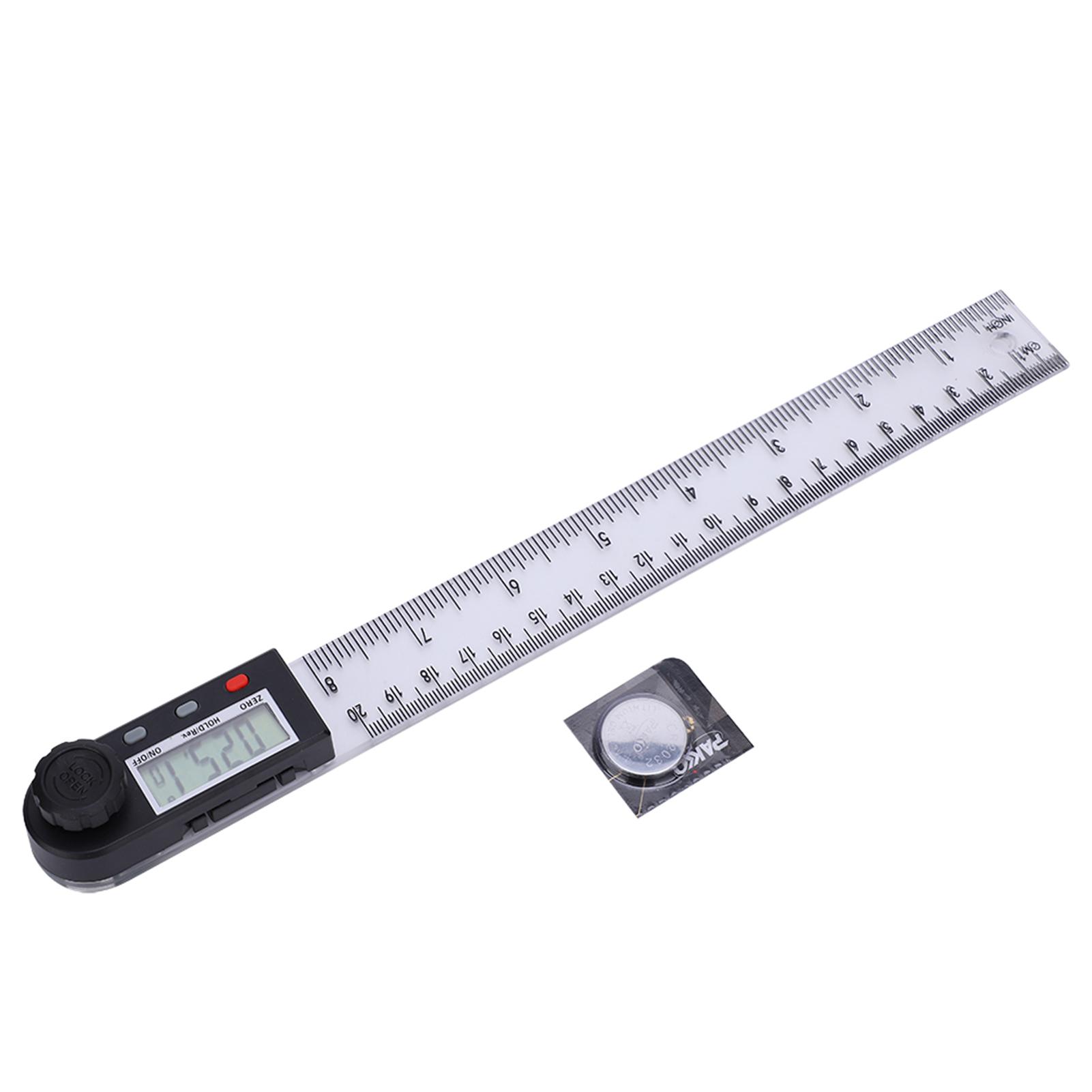 

Цифровой транспортир, угловая линейка, искатель, измеритель, цифровой дисплей, пластиковый гониометр ZX PD290