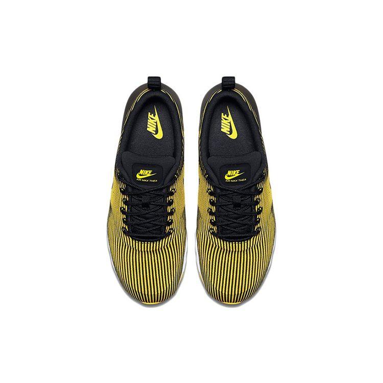 Nike  Air Max Thea KJCRD Black Varsity Maize Women Sneakers Yellow Black-Varsity-Maize-White 718646-004