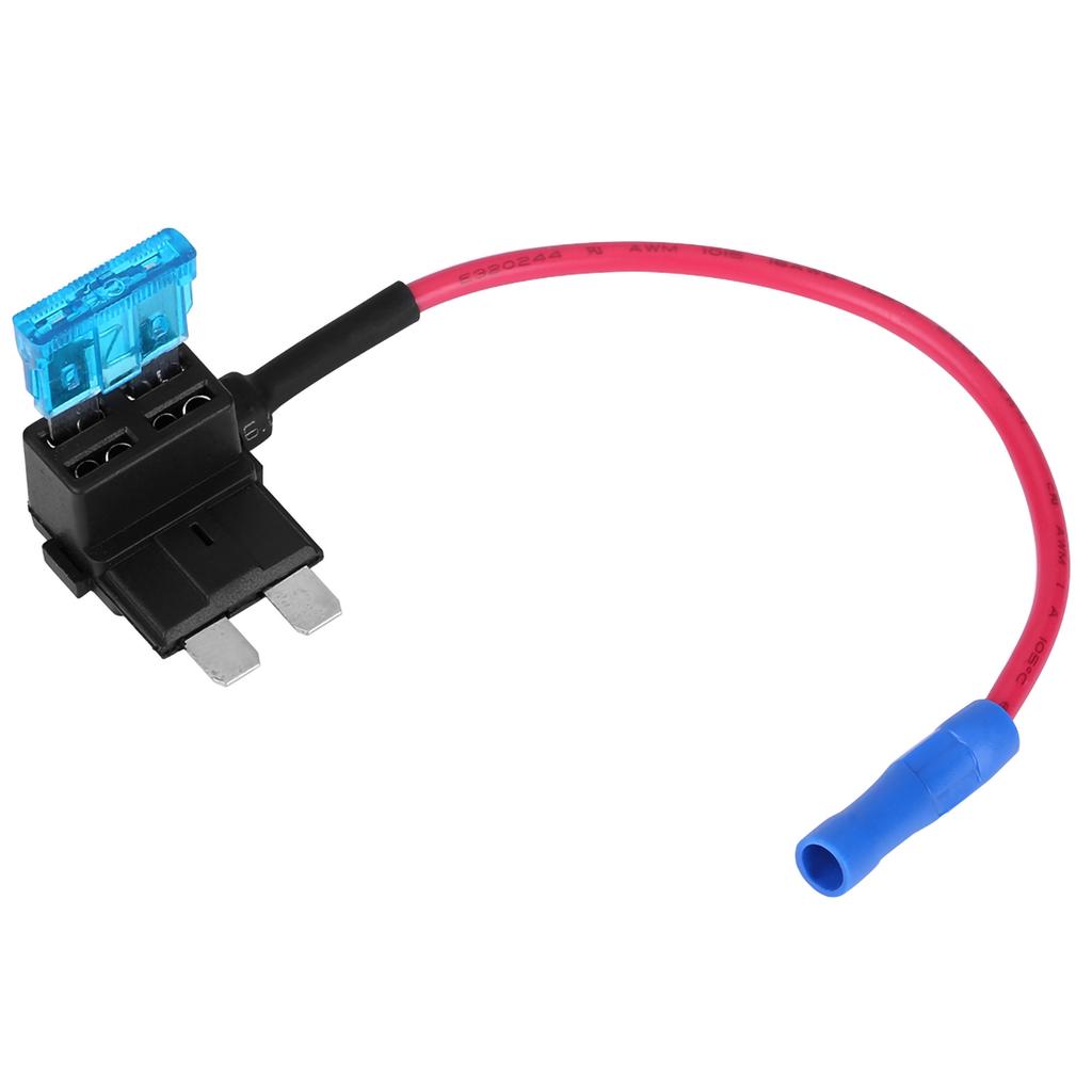 5 Stück Auto KFZ Sicherungsabzweigadapter Standard ATO ATC Flachsicherungen Halter