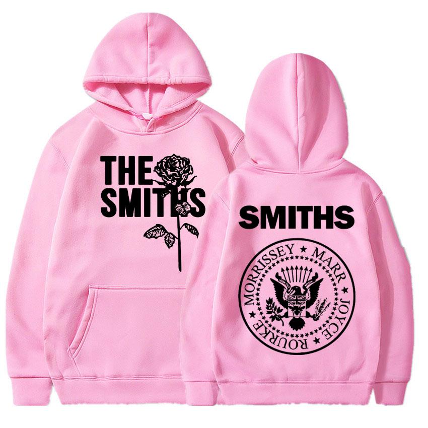 British The Smiths Hoody Crest Morrissey Marr Punk Rock Band Sweatshirt Unisex Fashion Oversized Men Pullover Hoodies Streetwear
