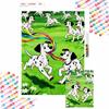 5D Diamond Painting Kit Dalmatians Playing With Ribbons Home or Office Home Decor Art Diamond Painting Kit