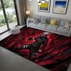 Naruto Anime Motion Print Area Rug Soft Plush Non-Slip Mat for Living Room