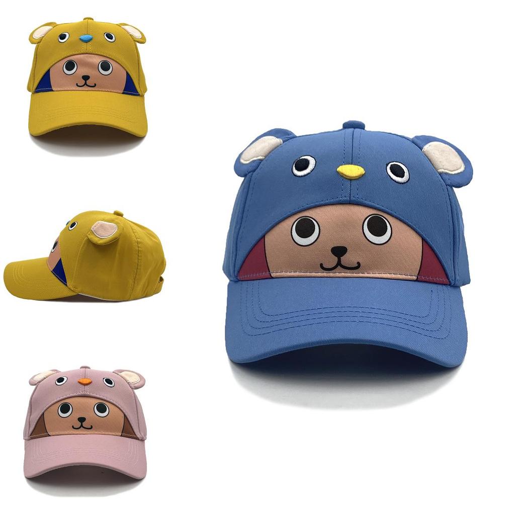 One Piece Tony Tony Chopper Cartoon Kids Baseball Cap With Curved Brim For Summer Outdoor Play