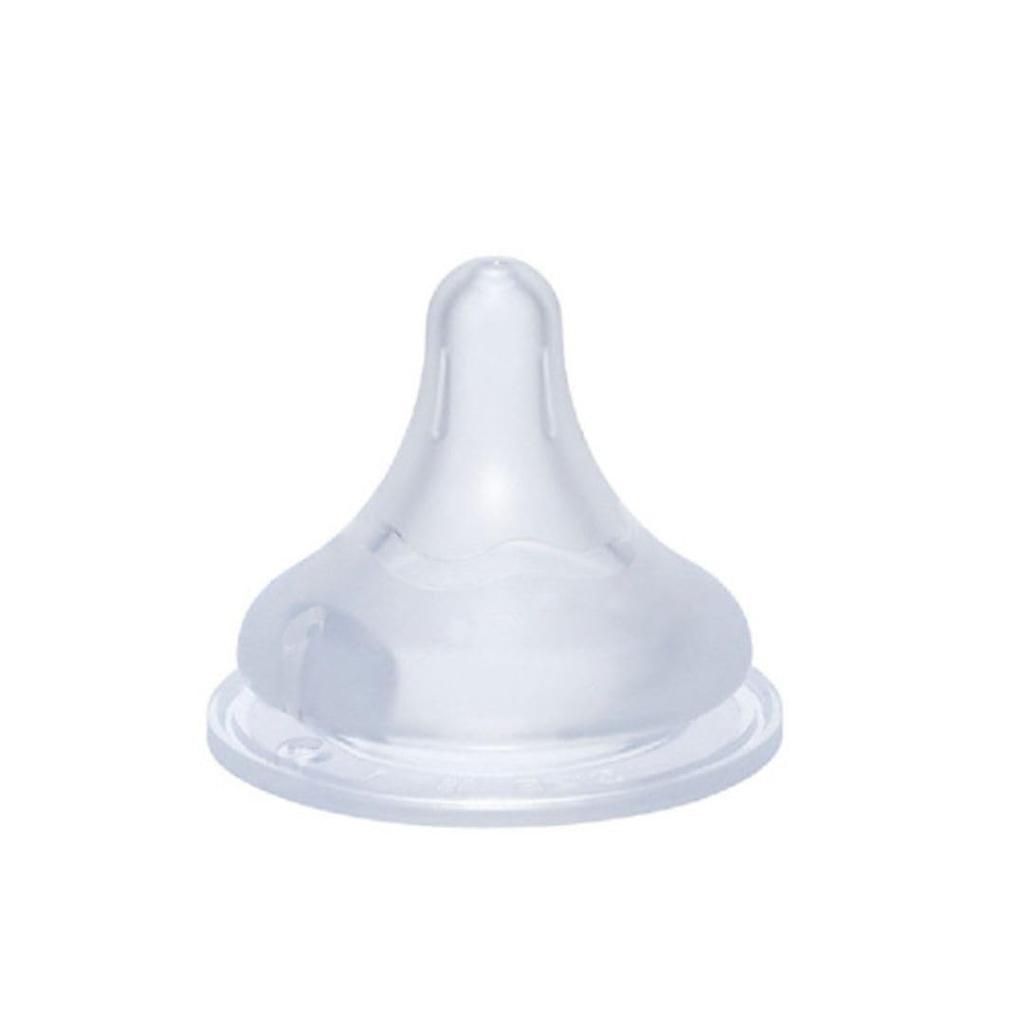 Tétine d'allaitement Pigeon 2 pièces Tétine en caoutchouc de silicone pour que les bébés boivent naturellement d'environ 9 mois à 15 mois [Taille LL] En forme de Y