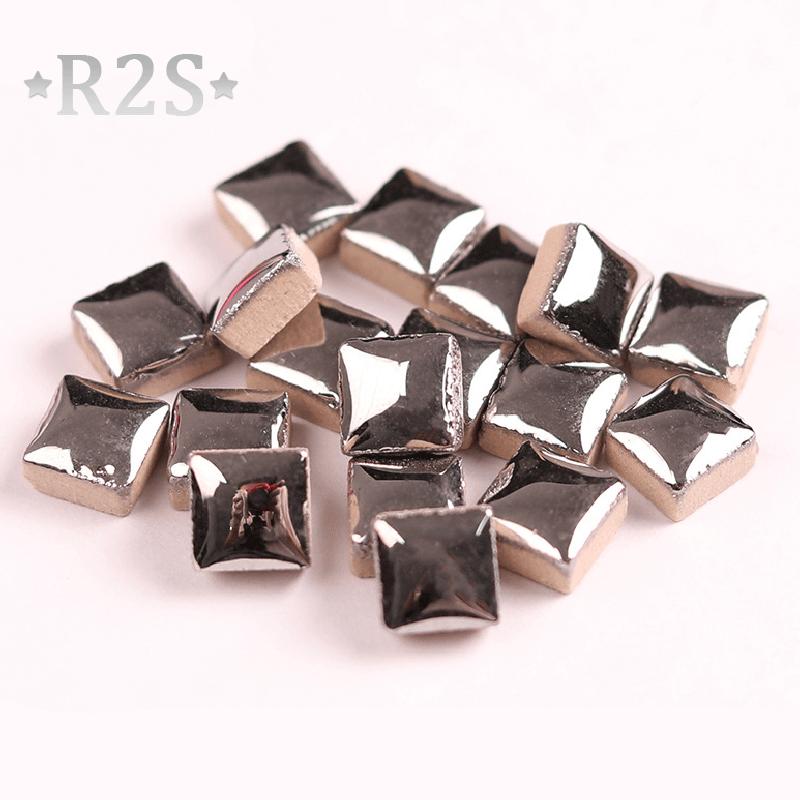 100g DIY Ceramic Mosaic Tiles Glass Mirror Handmade Ornaments Tiles Wall Crafts Colorful Crystal for Decorative Materials arte