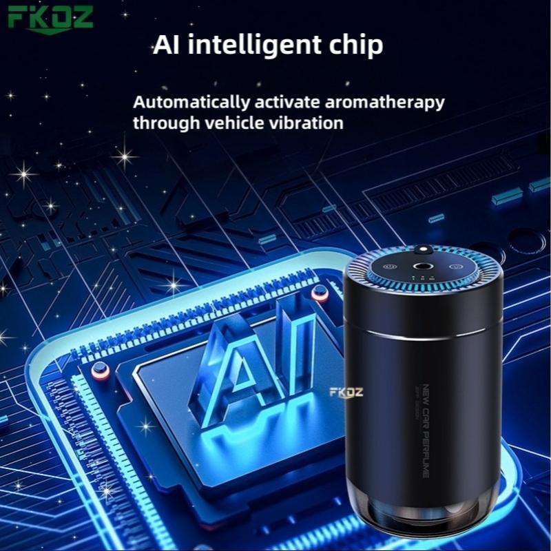 New Car Starry Sky Light Intelligent Aromatherapy Machine Starry Sky Top Humidifier for Light Fragrance and Odor Removal