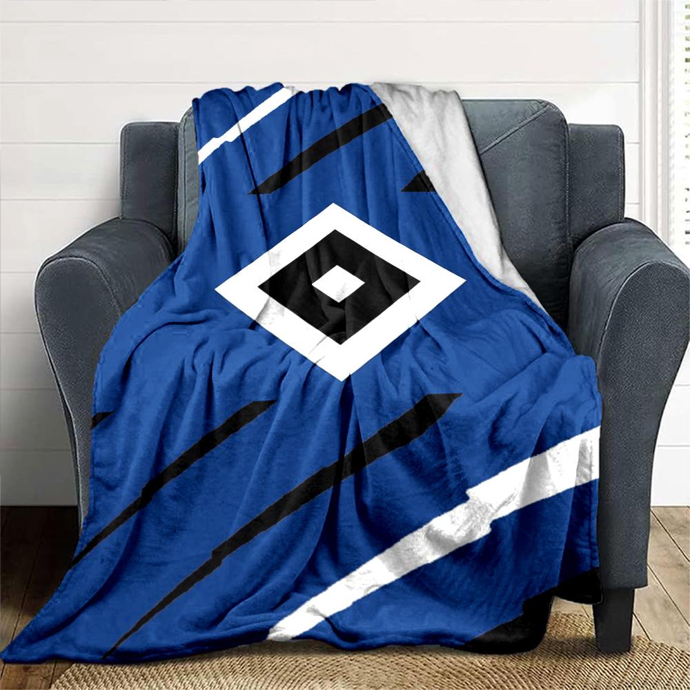Hamburger SV Print Flanelldecke Hohe Qualität Warm Bequem Decke für Alle Jahreszeiten Perfekt für Geschenke Heimdekoration