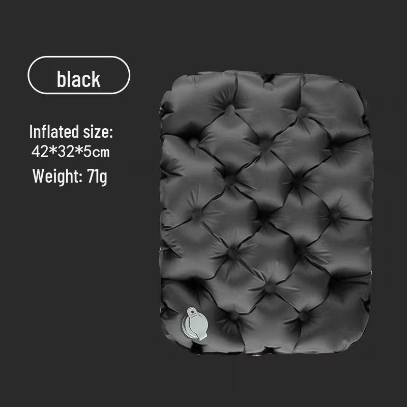 Portable Lightweight Inflatable Outdoor Camping Seat Cushion - Moisture-Proof for Hiking, Concerts, and Outings