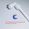 1/4" 3/8" OD Hose Tube 1/8" 1/4" 1/2" Reverse Osmosis Aquarium Quick Fitting RO Water Elbow Plastic Pipe Coupling Connector