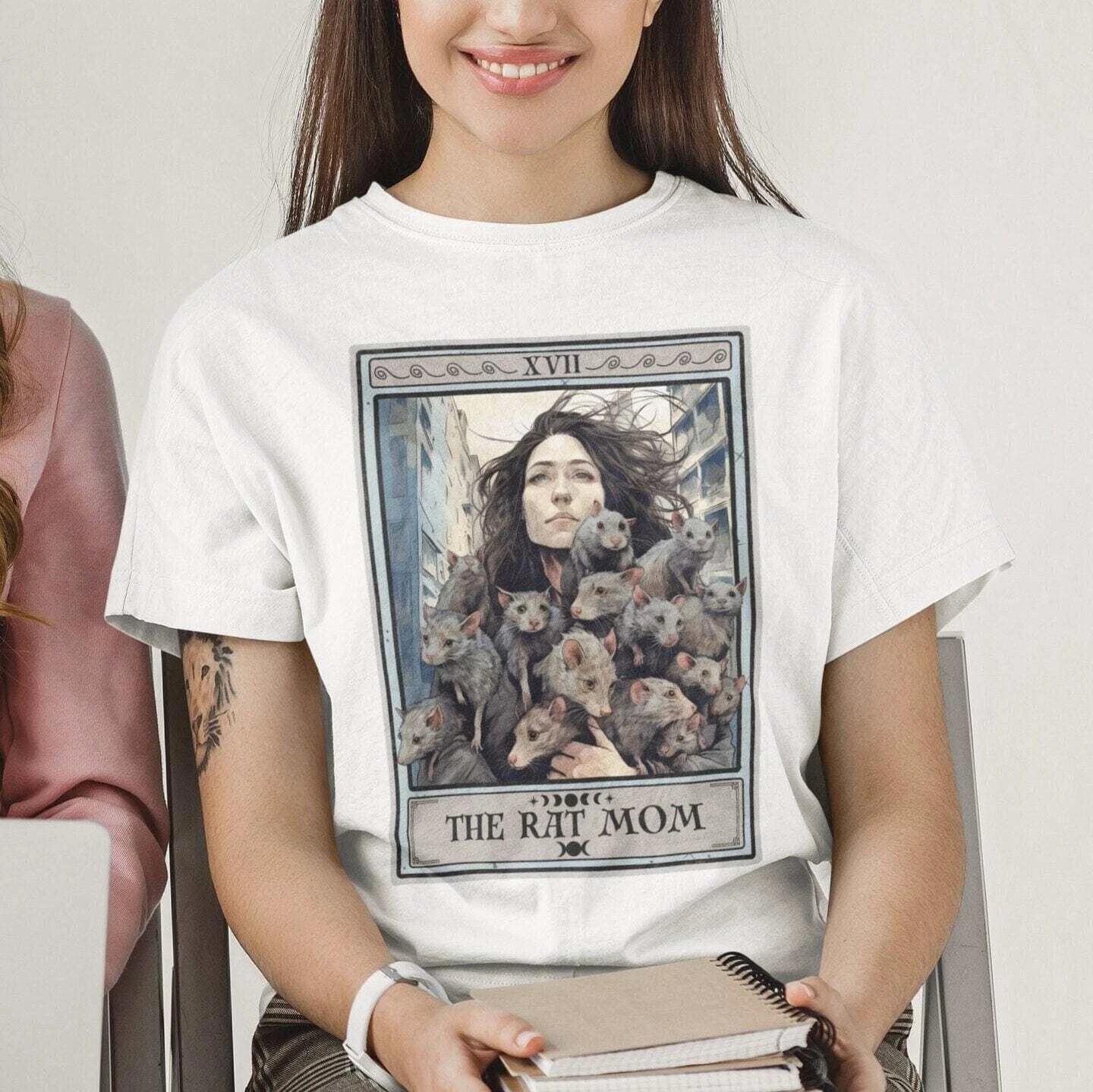 The Rat Mom Tarot Card Shirt M