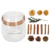 Aromatherapy Ornament Dry Flower Flameless Diffuser Portable Purification Diffuser Bottle for Car Office