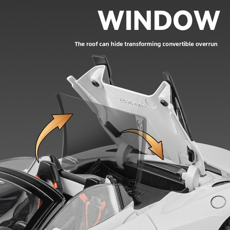 Mclaren 720s 124 Alloy Car Model Toy With Inertia Control For Collector Display