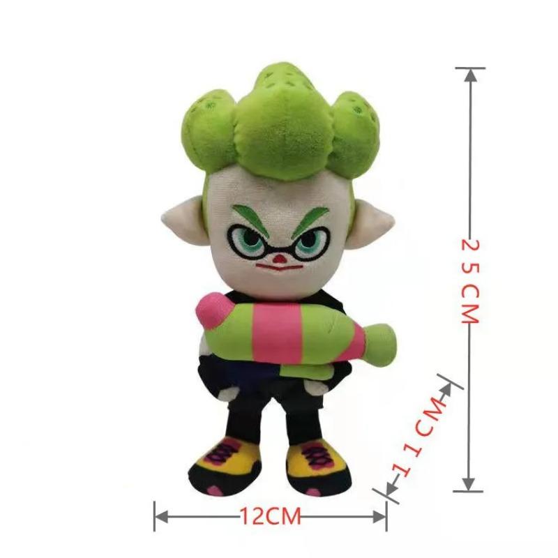 New Cartoon Anime 25cm Splatoon 3 Plush Toys Cute Game Splatoon 2 Stuffed Dolls Gifts for Boys Girls Birthday