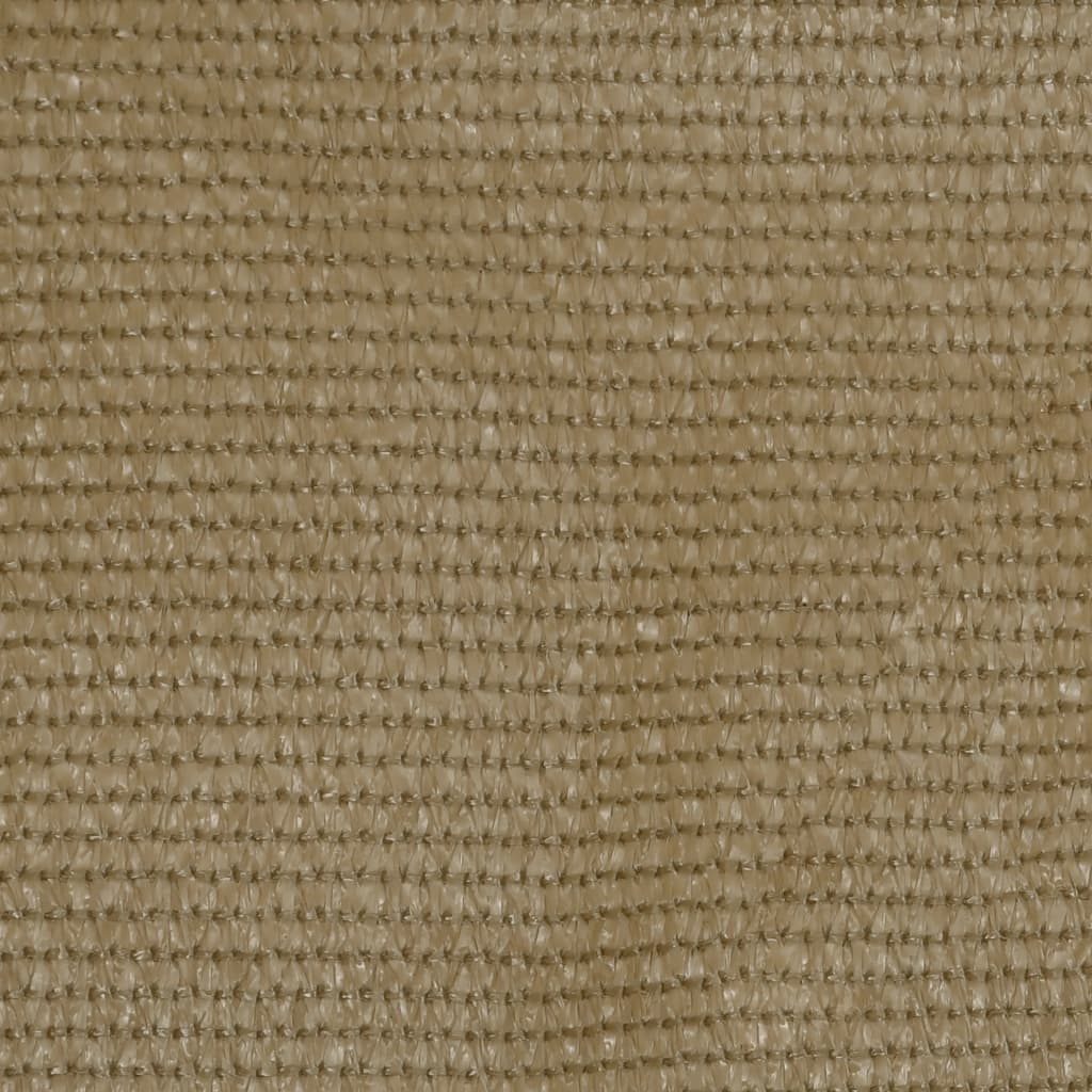 Balcony Privacy Screen Taupe 90 X 500 Cm HDPE