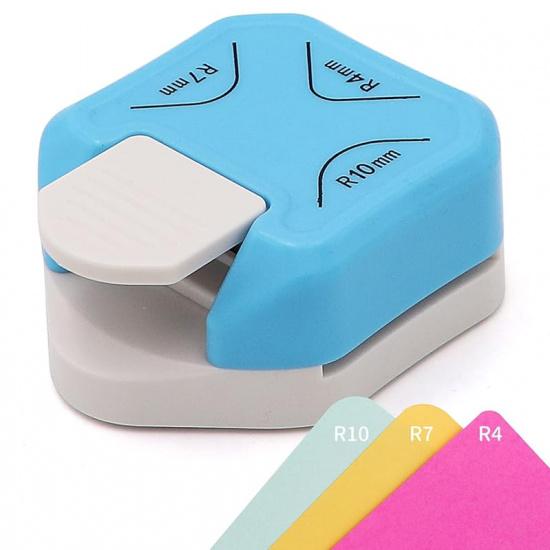 Jeemiter 3 Inch Circle Hole Punch Craft Lever Punch Handmade Paper Punch Candy Color by Random, 3 Inch Circle Cutter
