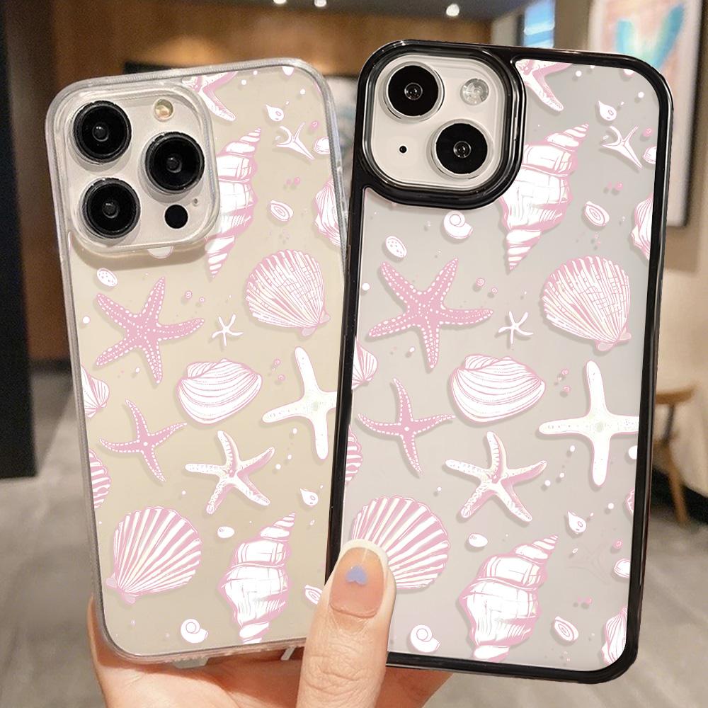 Acrylic Phone Case for iPhone 11 12 13 14 Pro 12 14 16 Pro Max for Samsung A16 A36 A56 S24 FE High-quality Painted Anti-fall Mobile Phone Case