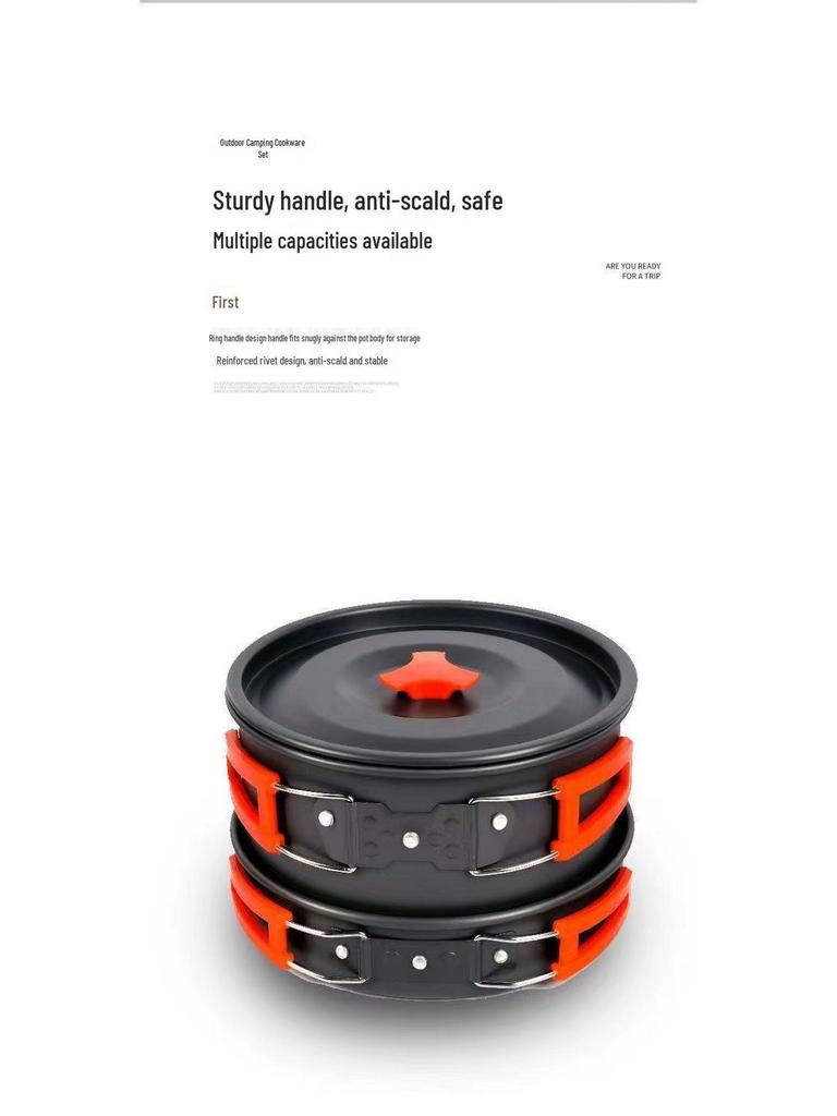 Borsa per riporre set da cucina da esterno: Organizzatore Pieghevole per Utensili, Pentole, Bollitore, Padella, Pentola per Zuppa e Accessori per Fornelli.