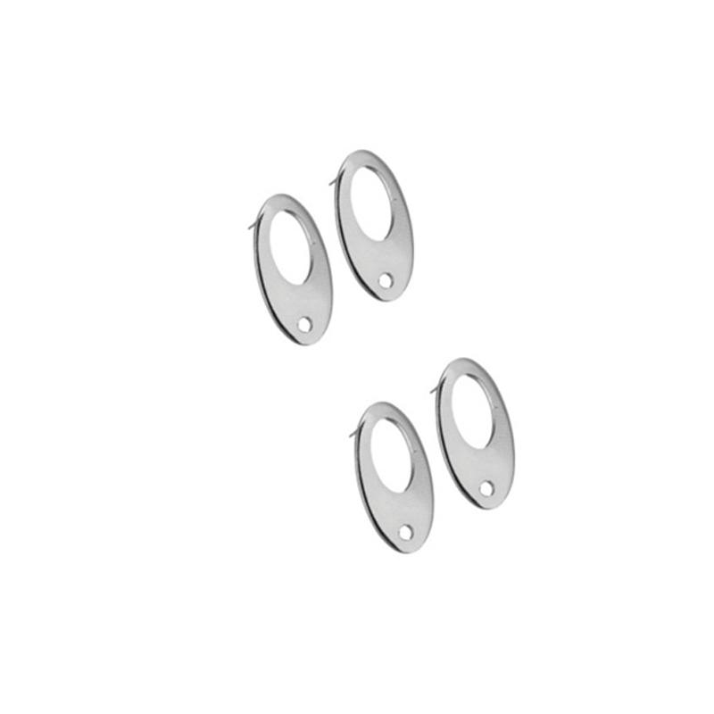 

20pcs Hypoallergenic Stainless Steel Earrings Hooks Bulk Gold Color Anti Allergy Earring Clasps For Jewelry Supplies Findings