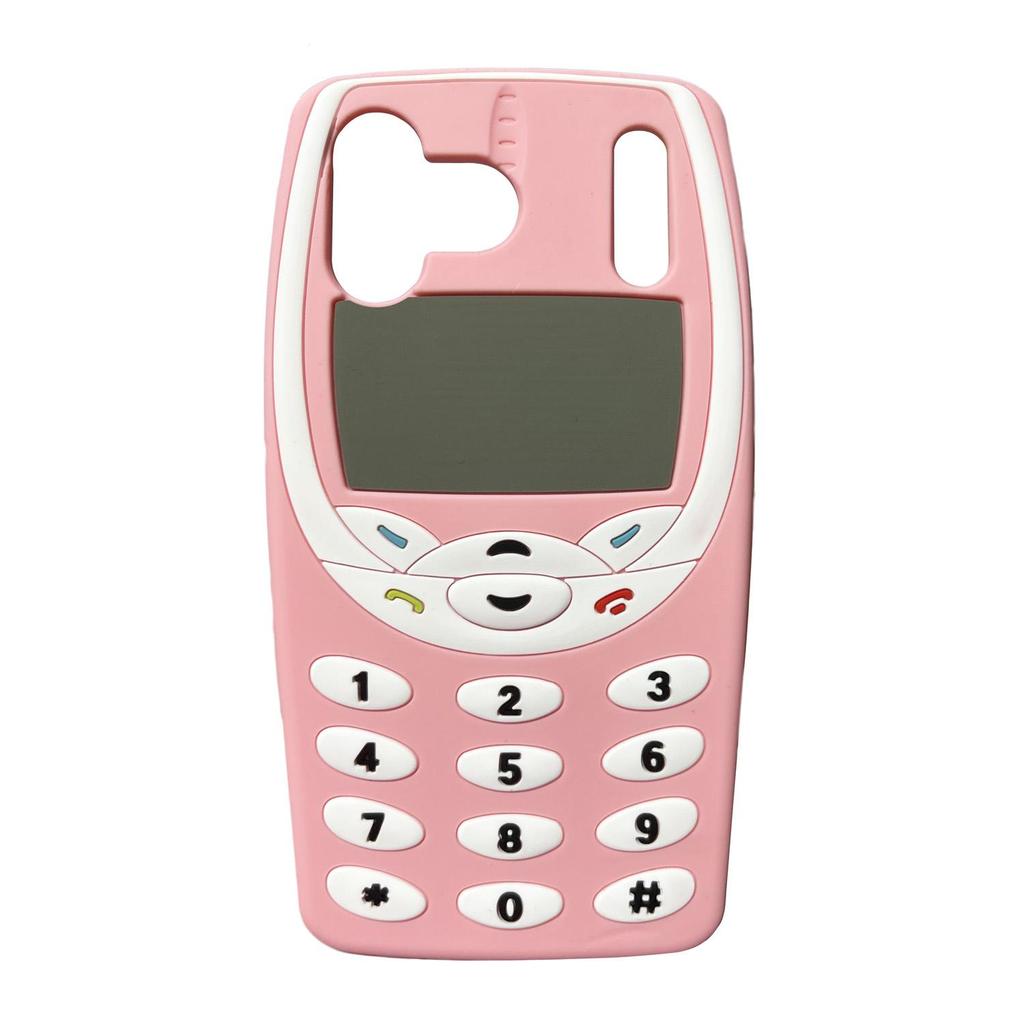 Pro iPhone 17 / 17 Pro / 17 Pro Max Roztomilý kreslený 3D měkký silikonový kryt na telefon
