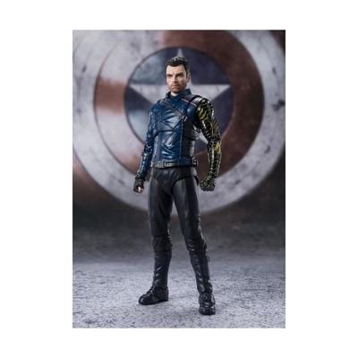 Figurine - Bandai Tamashii Nations - S.H. Figuarts Bucky Barnes - Marvel - 15 Cm