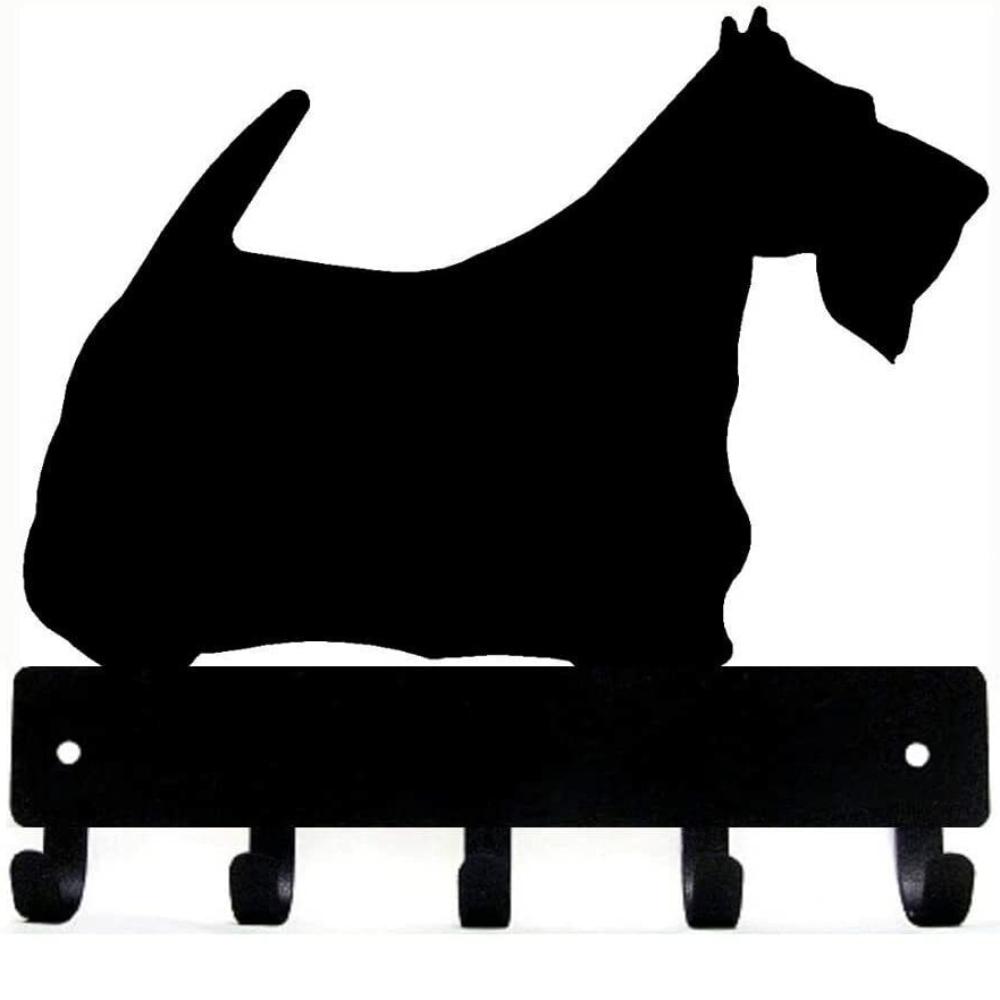 

Скоттиш-терьер Скотти Дог — крючки для ключей и держатель для ключей, металлические настенные рисунки