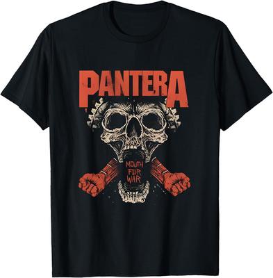 T-shirt Hard Rock Metal Pantera, T-shirt Mouth For War, Cadeau pour Fans T-shirt Unisexe